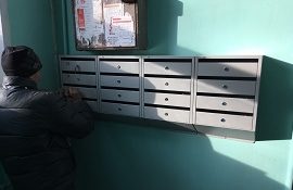 Замена почтовых ящиков в доме по адресу ул. Студенческая, 22