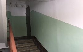 Косметический ремонт подъезда в доме по адресу ул. Пушкарская, 63