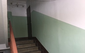 Косметический ремонт подъезда в доме по адресу ул. Пушкарская, 63