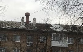 Частичный ремонт кровли в доме по адресу ул. Крупской, 51