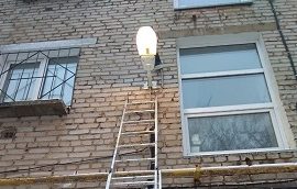Ремонт наружного освещения