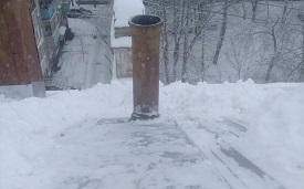Установка продухов на крыше дома по адресу ул. Техническая, 1