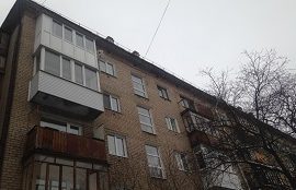 Очистка кровли домов от наледи