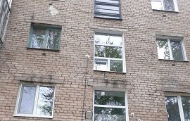 Установка пластиковых окон в доме по адресу ул. Крупской, 55