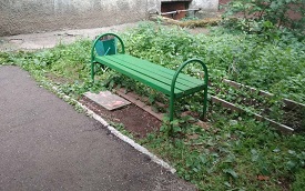 Благоустройство придомовой территории по адресу б. Гагарина, 109