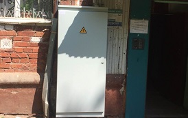Электротехнические работы в доме по адресу ул. Звонарева, 43