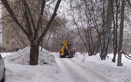 Механизированная уборка придомовых территорий