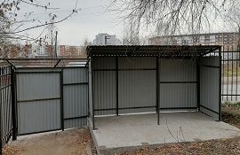 Благоустройство контейнерной площадки по адресу ул. Макаренко, 8