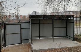 Благоустройство контейнерной площадки по адресу ул. Макаренко, 8 Благоустройство контейнерной площадки по адресу ул. Макаренко, 8