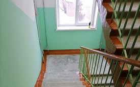Косметический ремонт подъезда №2 в доме по адресу ул. Старцева, 47