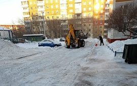 Механизированная уборка придомовых территорий