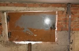 Изготовление и монтажу люка в подвальное помещение дома по адресу б. Гагарина, 109