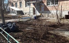 Уборка придомовых территорий