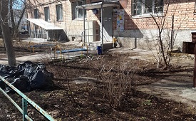 Уборка придомовых территорий