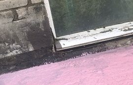 Ремонт козырьков входных групп дома по адресу ул. Тургенева, 17
