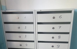 Установка почтовых ящиков в доме по адресу ул. Макаренко, 34