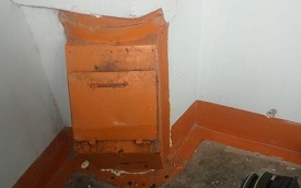 Ремонт клапана мусоропровода дома по адресу б. Гагарина, 62а/2