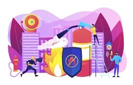 Соблюдайте меры пожарной безопасности в жилых домах!