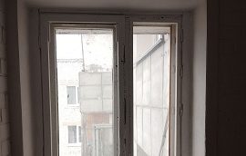 Покраска окон в доме по адресу б. Гагарина, 58а