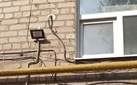 Электротехнические работы в доме по адресу ул. Крупской, 55