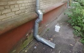 Ремонт водостока в доме по адресу ул. Техническая, 1