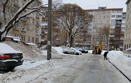 Механизированная уборка придомовых территорий