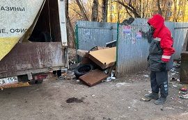 Вывоз покрышек с контейнерных площадок
