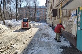 Механизированная уборка придомовых территорий