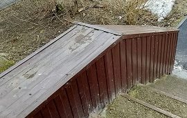Ремонт перил входной группы по адресу б. Гагарина, 58Г