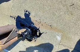 Локальный ремонт кровли дома по адресу ул. Аркадия Гайдара, 7