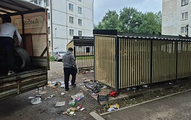 Вывоз мусора с придомовых территорий