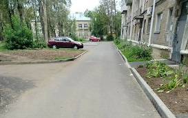 Асфальтирование придомовой территории по адресу ул. Дружбы, 20