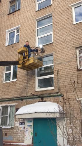 Восстановление уличного освещения